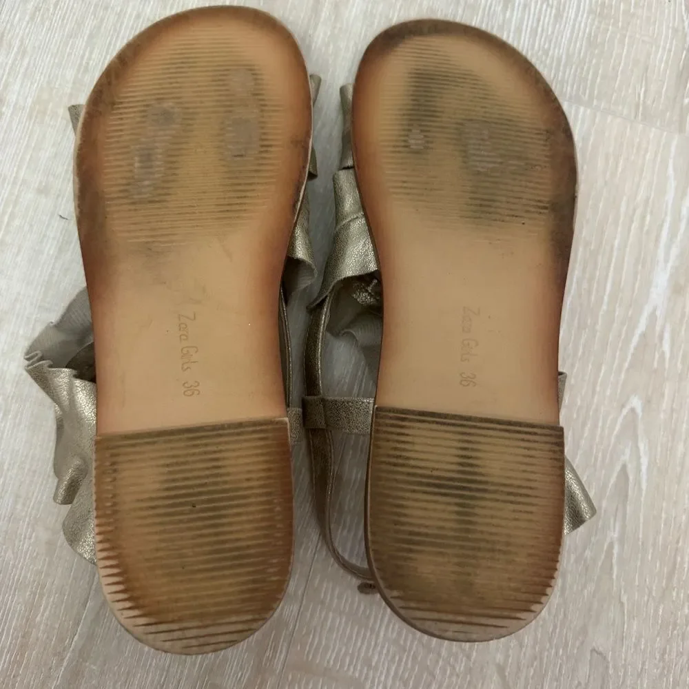 Zara girls gold